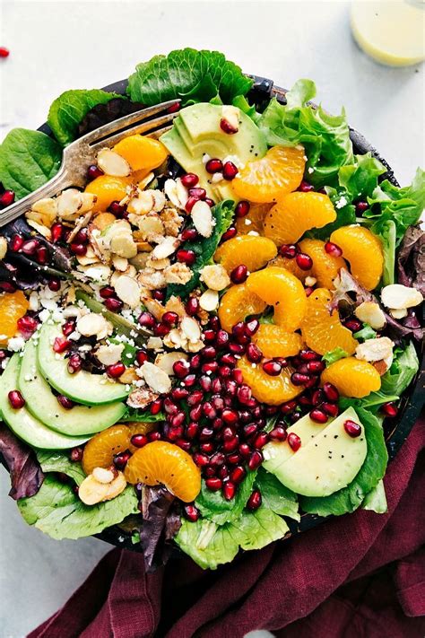 Pomegranate Orange Salad | Chelsea's Messy Apron