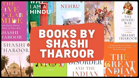 Shashi Tharoor Books | 14 Must-Read Books by the Author (Includes Fiction and Nonfiction) - YouTube