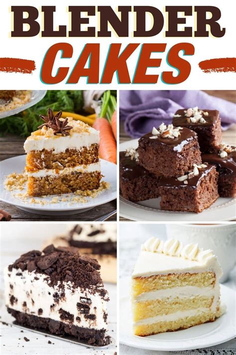 10 Blender Cakes (+ Easy Recipes) - Insanely Good