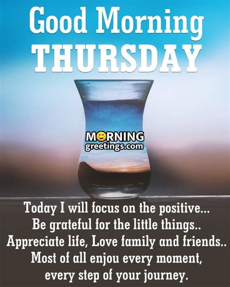 50 Wonderful Thursday Quotes Wishes Pics - Morning Greetings – Morning Quotes And Wishes Images