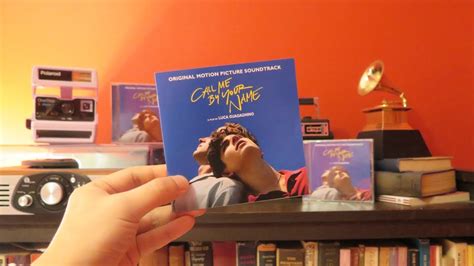 Call Me By Your Name (Original Motion Picture Soundtrack) CD Unboxing - YouTube