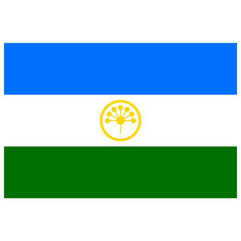 Bashkortostan Republic Flag Color Codes