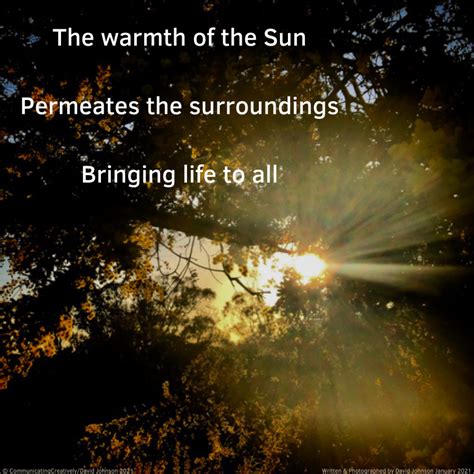 Warmth Of The Sun – Communicating Creatively