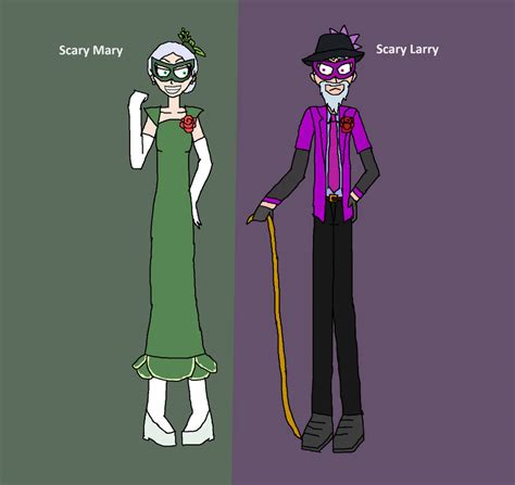 Scary Larry And Scary Larry (Break in) by Deltaheartsstuff on DeviantArt