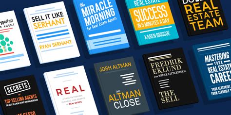 30 Essential Books For Real Estate Agents