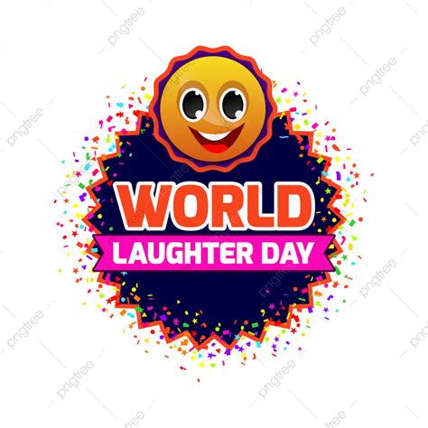 World Laughter Day Vector Hd Images, Vector Illustration Of A Banner For World Laughter Day ...