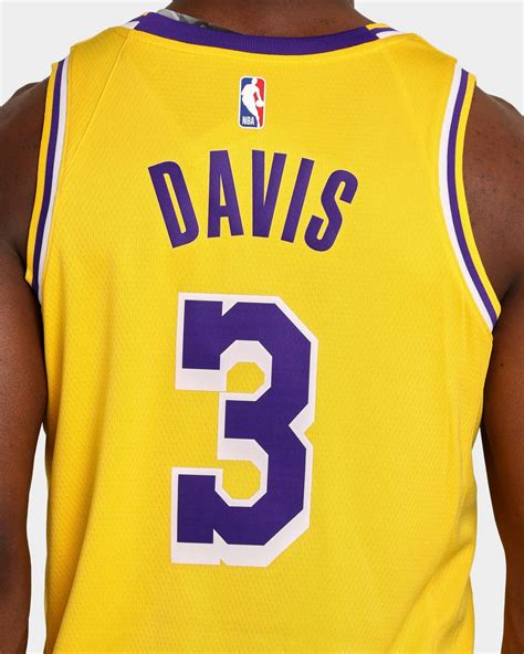 Nike Anthony Davis #3 Los Angeles Lakers '20 Icon Swingman Jersey ...