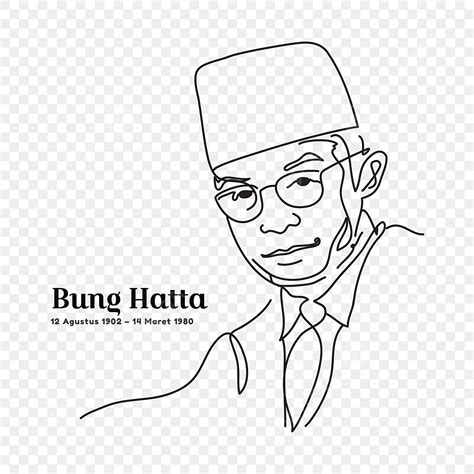 Gambar Bung Hatta Pahlawan Nasional Indonesia, Proklamator, Wakil ...