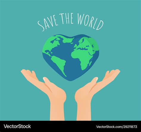 Happy earth day or world environment day poster Vector Image