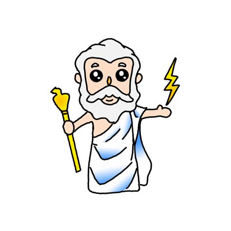 How To Draw Greek Gods Step By Step ~ Learn How To Draw Zeus (greek Gods) Step By Step : Drawing ...