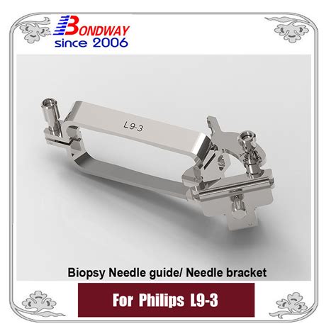 Reusable Biopsy Needle Guide for Philips Linear Ultrasonic Transducer L9-3, Ultrasound Probe ...