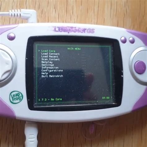 RetroArch On A LeapFrog Leapster GS | Hackaday