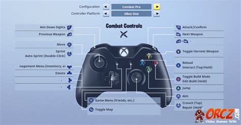 Fortnite Battle Royale: Xbox Controller Layout - Orcz.com, The Video ...