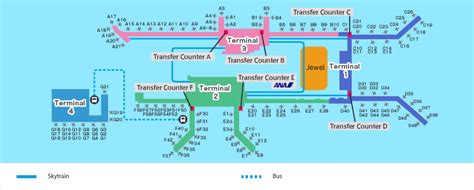 Changi Airport Map Terminal 3 - China Map Tourist Destinations