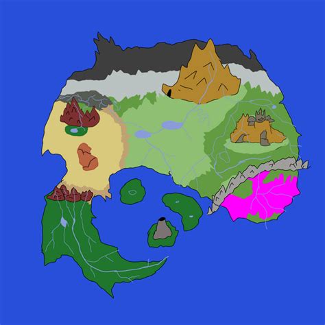 Made a map with some political borders, thoughts? Any terrain that looks weird or innate(that ...