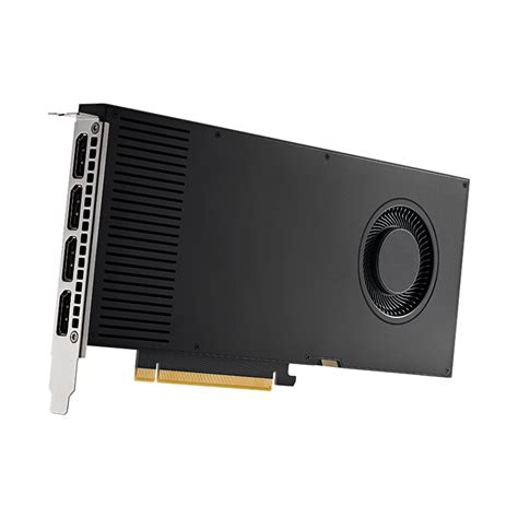 NVidia RTX A4000 Graphics Card - 1 Year Warranty - 16GB GDDR6 4xDP PCIE Gen 4x16, VR Ready ...