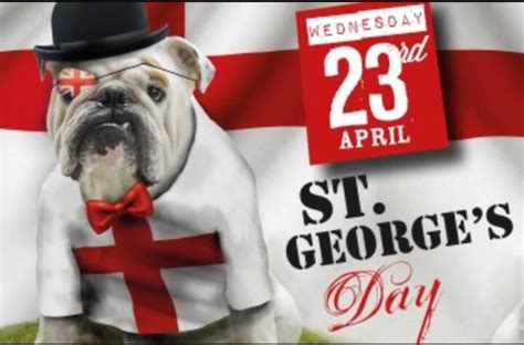 23rd April St. George's Day | St georges day, Saint george, Happy st george's day