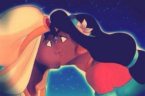 Aladdin&Jasmine kiss | Aladdin and jasmine, Disney jasmine, Disney aladdin