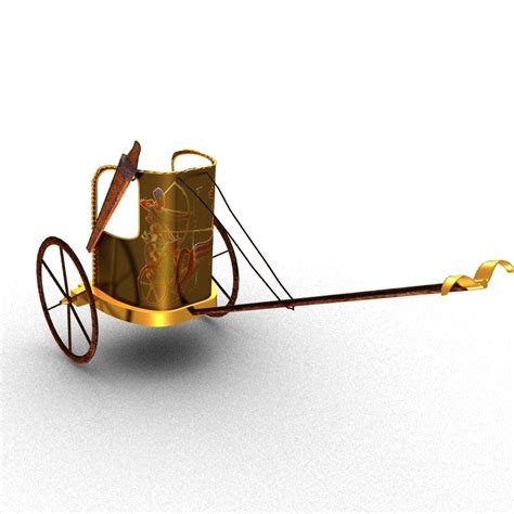 3D egyptian chariot - TurboSquid 1319182