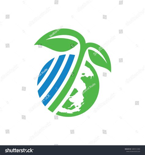 Earth water logo Images, Stock Photos & Vectors | Shutterstock