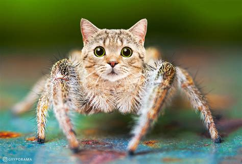 Spider cat : r/HybridAnimals