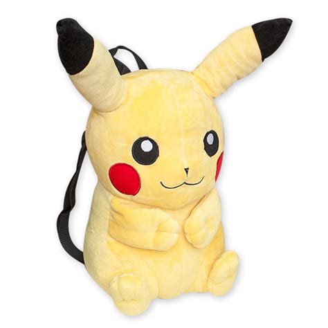 Pokemon 16' Yellow Plush Pikachu Backpack | TVMovieDepot.com