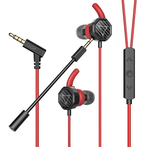 GGMM G1 Gaming Earphone Headset With Detachable Mic Heavy Bass Gaming ...