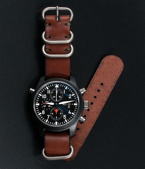 NATO Watch Strap Medium Brown - Bexar Goods Co.