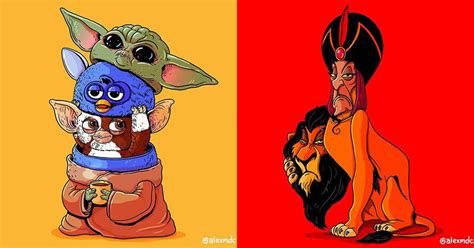 Artist Unmasks Famous Characters in Hilarious Series of Illustrations » TwistedSifter