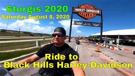 Ride to Black Hills Harley Davidson, Sturgis Motorcycle Rally - YouTube