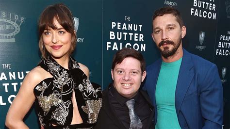 Shia LaBeouf, Dakota Johnson on 'Peanut Butter Falcon' Muse Zack