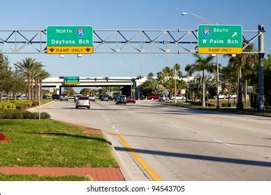 Traffic Florida Highway 95 Sign Stock Photo 94543705 | Shutterstock