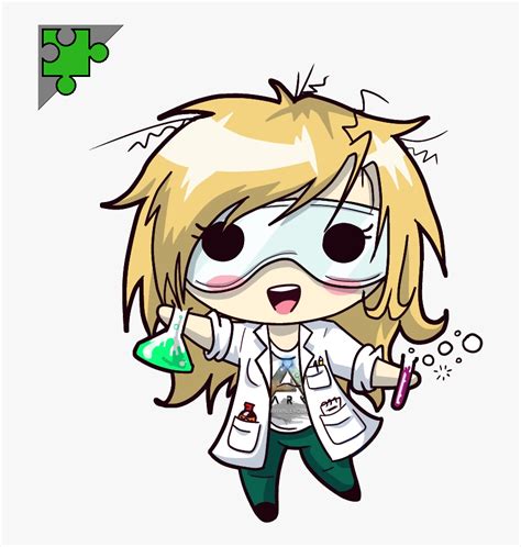 Transparent Mad Clipart - Girl Mad Scientist Cartoon, HD Png Download - kindpng