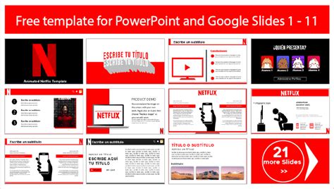 Netflix Animated Template - PowerPoint Templates and Google Slides