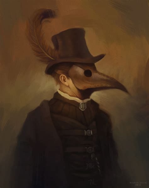 Plague Doctor Painting at PaintingValley.com | Explore collection of ...