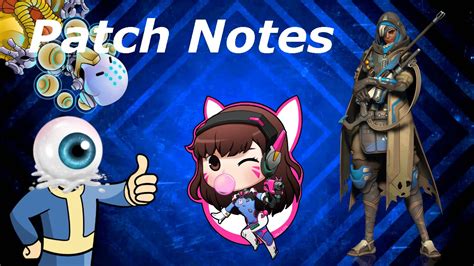 Overwatch Patch Notes - YouTube