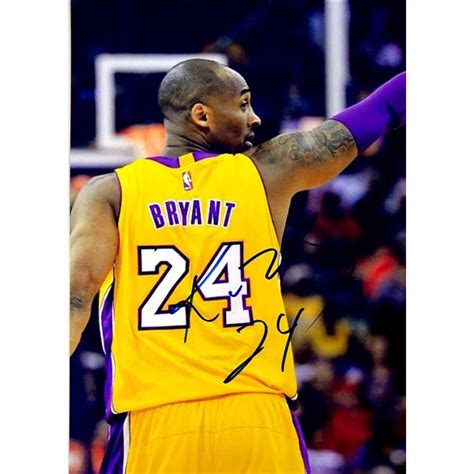 Kobe Bryant Autograph Autograph Signed Photo