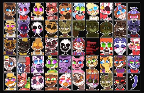 ucn roster by Sylveonka on DeviantArt