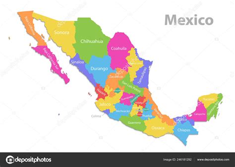 Mexico Map By State – Interactive Map