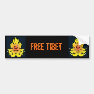 Free Tibet Stickers | Zazzle