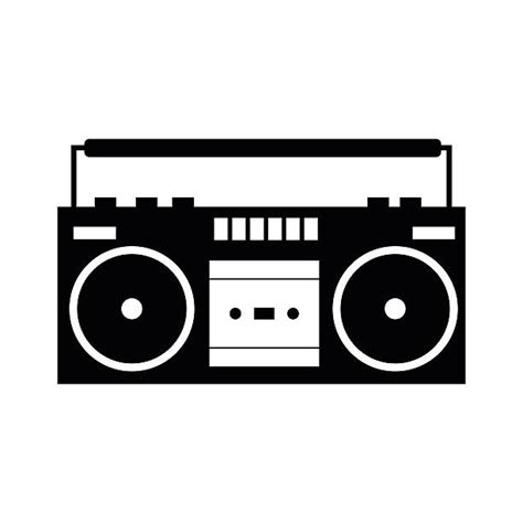 Boom Box Art Svg