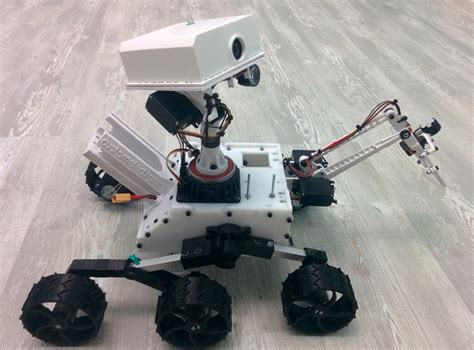 Russian Developer 3D Prints His Own Working Curiosity Rover Model ...