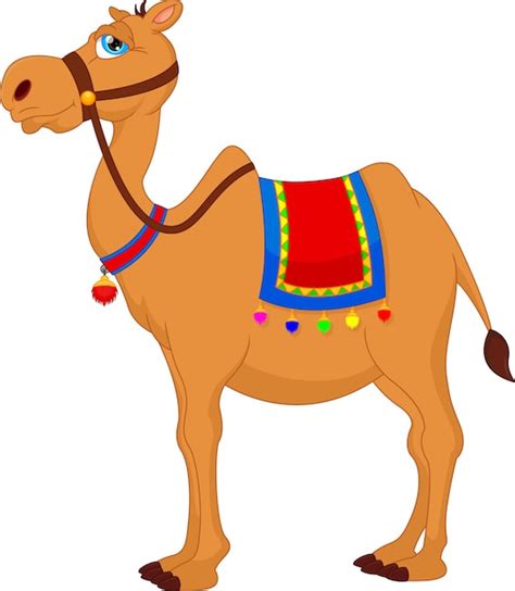 Premium Vector | Cute camel cartoon