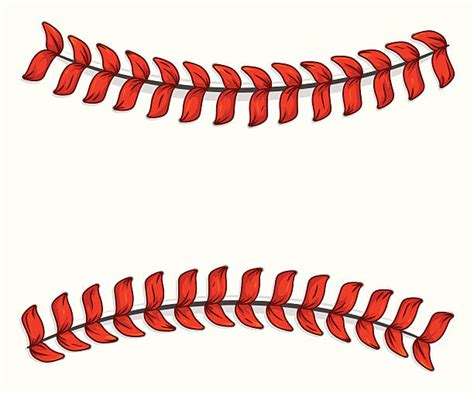 Baseball Laces Vector Stock Photos, Pictures & Royalty-Free Images - iStock