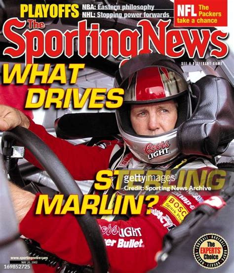 NASCAR's Sterling Marlin - May 20, 2002. What drives Sterling Marlin? News Photo - Getty Images