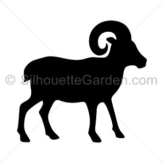 Ram Silhouette - Free Clip Art, Printable, and Vector Downloads