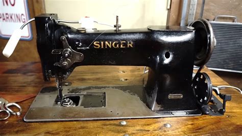 SINGER 111WSV14 INDUSTRIAL WALKING FOOT SEWING MACHINE - YouTube