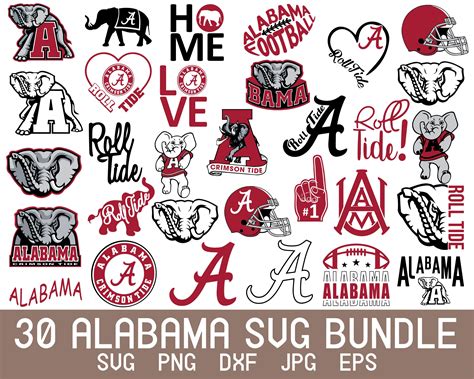 Alabama Football Logo Stencil