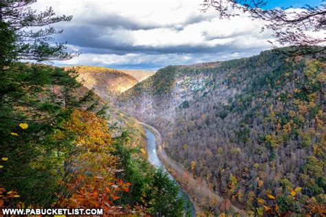 Where to Find the Best Fall Foliage Views in the PA Grand Canyon