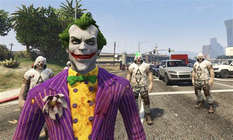 Joker Arkham Pack [Add-On Ped] - GTA5-Mods.com